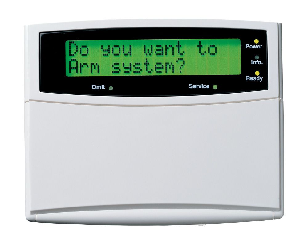 Texecom Premier LCDL Keypad